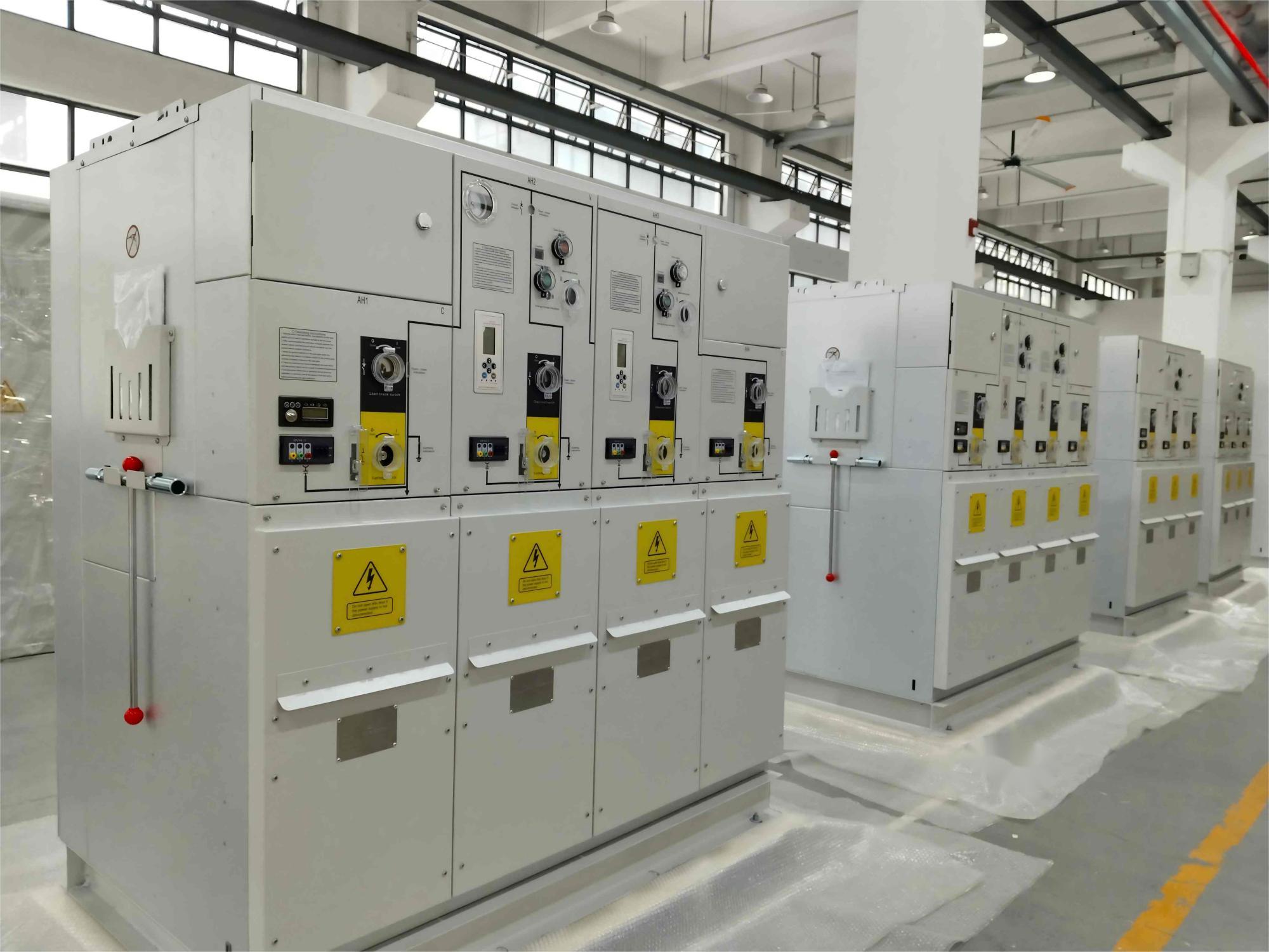 12 kV -os gáz töltött kapcsolóberendezés a Türkiye projekthez